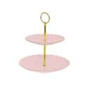 Royal Pink m. Gold Etagre 16 /  21 cm in GB