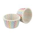 Cupcake Formen Rainbow, weiss, 32 Stk.