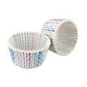 Cupcake Formen farbig/weiss gepunktet, 32 Stk.