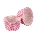 Cupcake Formen weiss/kariert, pink, 32 Stk.