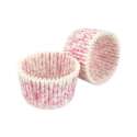 Cupcake Formen Scroll, pink, 32 Stk.