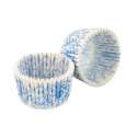 Cupcake Formen Scroll, blau, 32 Stk.