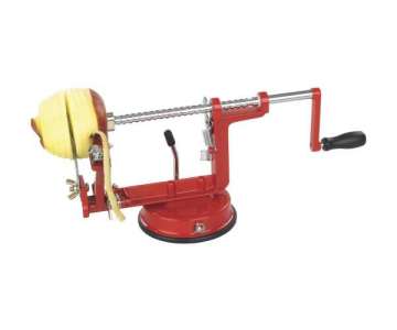 Apfelschlmaschine m. Entkernfunktion, rot