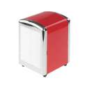 Serviettendispenser mit 50 Servietten, rot