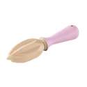 Zitruspresse pink, Buchenholz