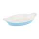 Keramik Gratinform, 24.5x14x4 cm, blau