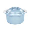 Keramik Mini Cocotte, 11x13x8 cm, blau