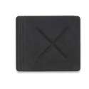 Untersetzer quadratisch 4 Stk., schwarz, 10x10 cm