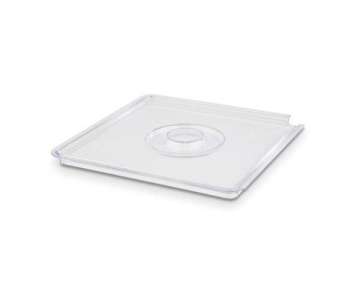 Deckel Universal 26.5x26.5cm mit Lffelaussparung, transpa