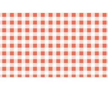 Wachspapier Snack Holder Motiv: rote Karos, 42x25cm, 500 S