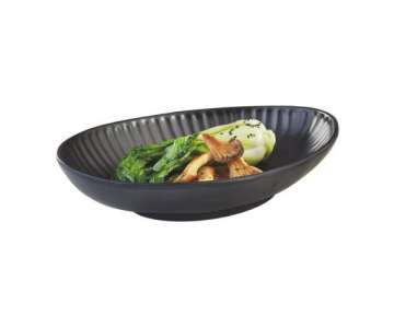 Schale Aiko 26.5x19.5cm H: 6cm 0.90 lt. schwarz
