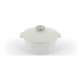 RVL 2 Kasserolle rund,  22 cm, 2.4 l, weiss, Induktion