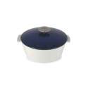 RVL 2 Kasserolle rund,  22 cm, 2.4 l, blau, Induktion