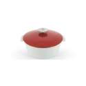 RVL 2 Kasserolle rund,  26 cm, 3.4 l, rot, Induktion