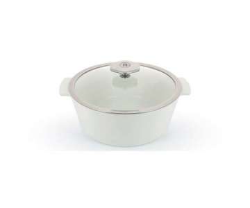 RVL 2 Kasserolle rund m. Glasdeckel,  26 cm, 3.4 l, Induk.