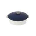 RVL 2 Kasserolle rund u. tief,  28 cm, 3.6 l, blau, Induk.