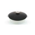 RVL 2 Kasserolle rund u. tief,  28 cm, 3.6 l, schwarz, Ind.