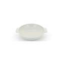 RVL 2 Schmortopf rund,  22 cm, 80 cl, H: 5 cm, weiss