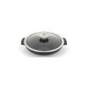 RVL 2 Schmortopf rund,  22 cm, H: 9 cm, 80 cl, Guss.-Opt.