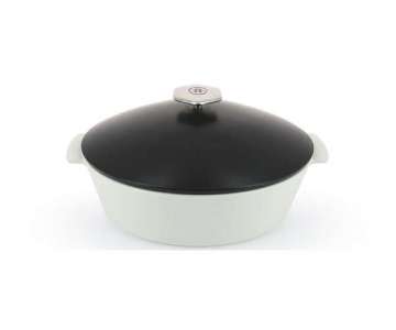 RVL 2 Kasserolle oval, 24x19.5x14 cm, 1.8 l, schwarz