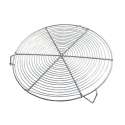 Gitterrost rund mit 3 Fssen 28cm