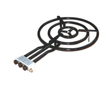 Gasbrenner aus Eisen, emailliertf �r Paella-Pfannen � 90cm