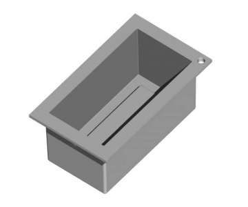 Elastomoule Backform Stein 10x5x5cm