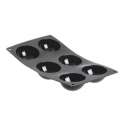 Moul Flex Backform 17.5x30cm fr 6 Halbkugeln