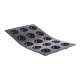 Moul Flex Backform 17.5x30cm fr 15 Halbkugeln
