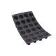 Moul Flex Backform 17.5x30cm fr 24 konische Zylinder