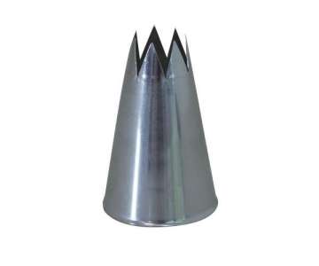 Spritztlle Stern B6 Edelstahl