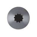 Spritztllen Stern Petit Four 7mm Edelstahl