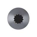 Spritztllen Stern Petit Four 8mm Edelstahl