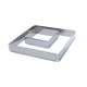 Patisserierrahmen quadratisch, verstellbar 30-57cm H: 5cm