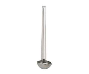 Schpflffel  6cm mit Ausgiesser, Stiel L: 28cm Edelstahl