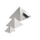 Pyramidenform 15x15cm