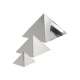 Pyramidenform 19x19cm