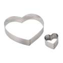 Tortenring Herz 6cm H: 4cm