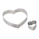 Tortenring Herz 18cm H: 4cm