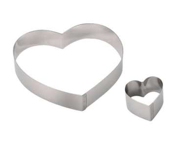 Tortenring Herz 20cm H: 4cm
