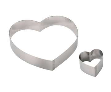 Tortenring Herz 22cm H: 4cm