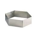 Tortenring Hexagon 20cm H: 4.5cm