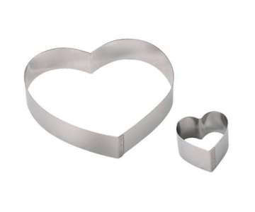 Tortenring Herz  4.5mm