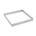 Tortenring quadratisch perforiert 8x8cm H: 2cm