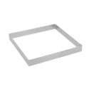 Tortenring quadratisch perforiert 15x15cm H: 2cm