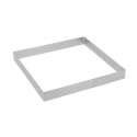 Tortenring quadratisch perforiert 20x20cm H: 2cm