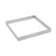 Tortenring quadratisch perforiert 17.5x17.5cm H: 2cm