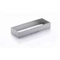 Tortenring rechteckig perforiert 28x11cm H:2cm