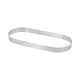 Tortenring oval lang perforiert 30x11cm H: 2cm