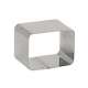Tortenring rechteckig 7x5 cm H: 4 cm